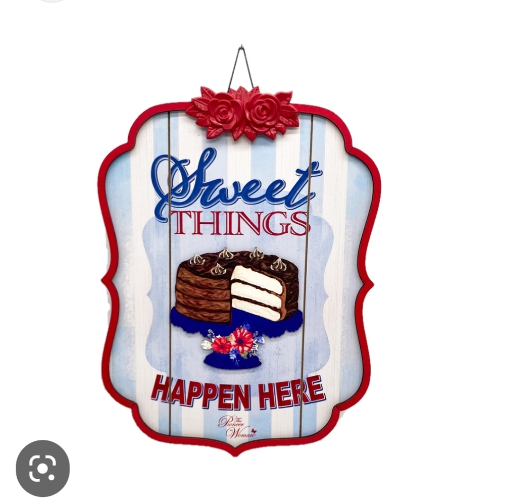 The pioneer women sweet treats sign